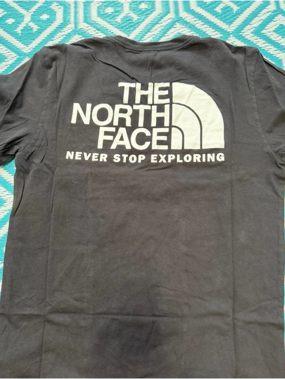 The North Face Black Long-Sleeve Logo Tee